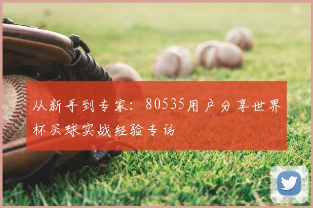 从新手到专家:80535用户分享世界杯买球实战经验专访